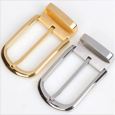 Leather Craft Hardware Pin Buckle Belt Buckle Brushed Stainless Steel In Stock Retail